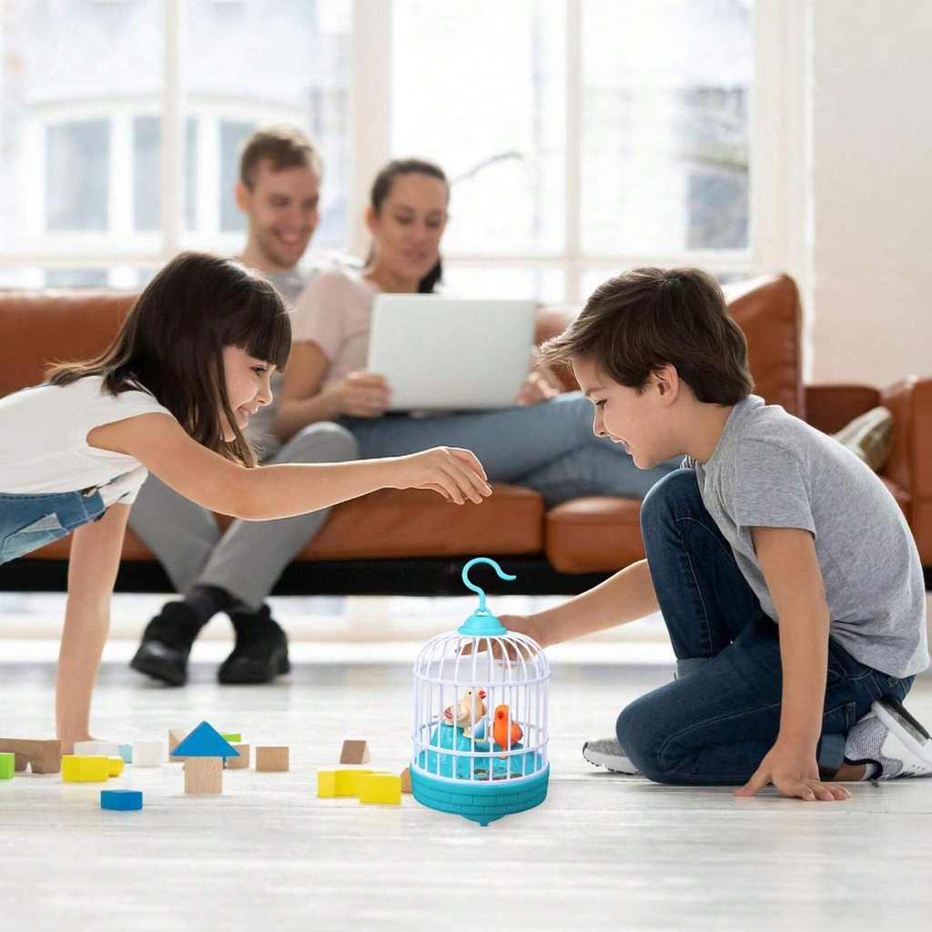 Oiseaux parlants et chantants rechargeables