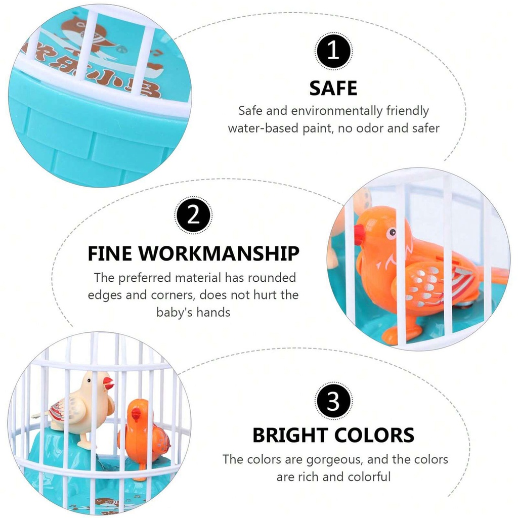 Oiseaux parlants et chantants rechargeables