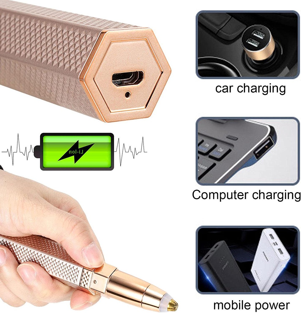 Épilateur à sourcils 4 en 1 Boxili