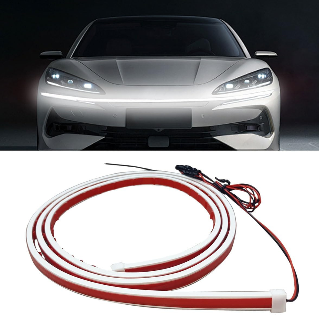Bande lumineuse LED pour capot de voiture