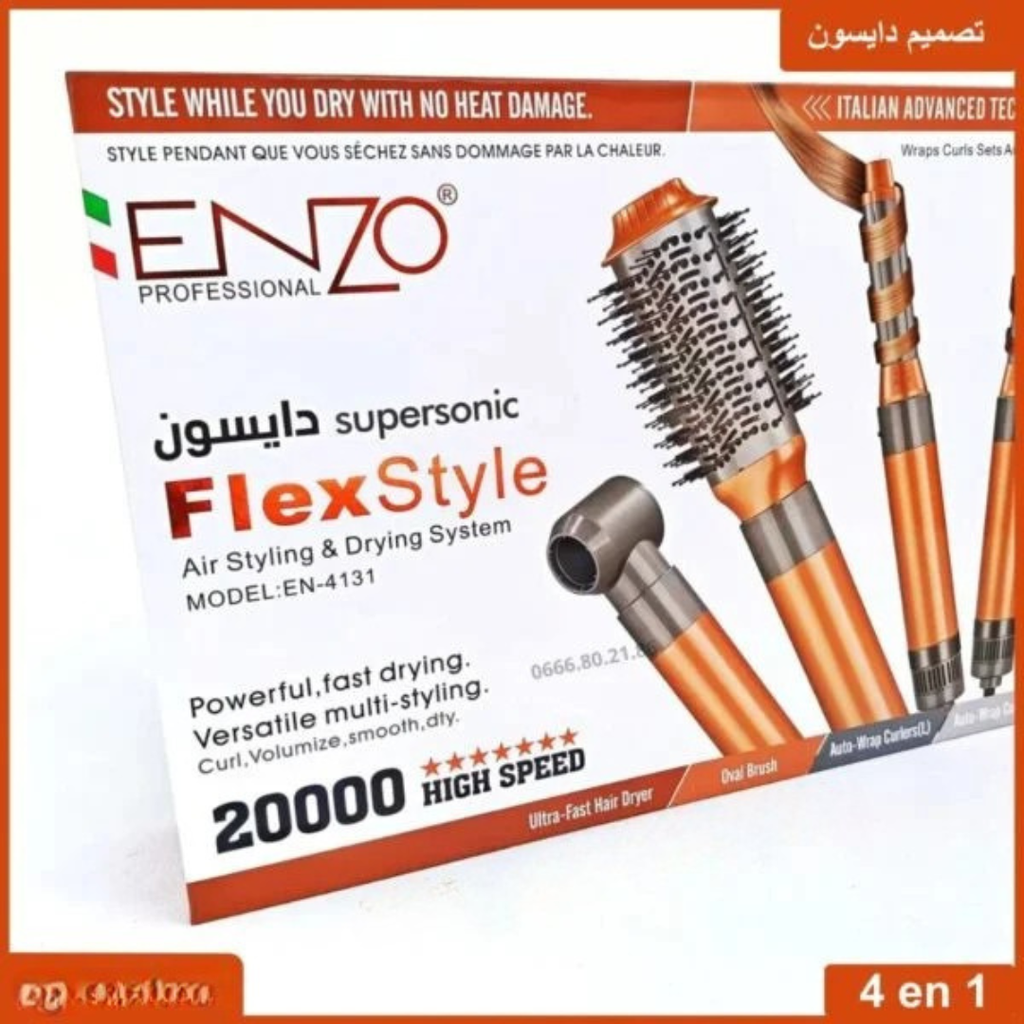 ENZO PROFESSIONAL Pack 4 en 1