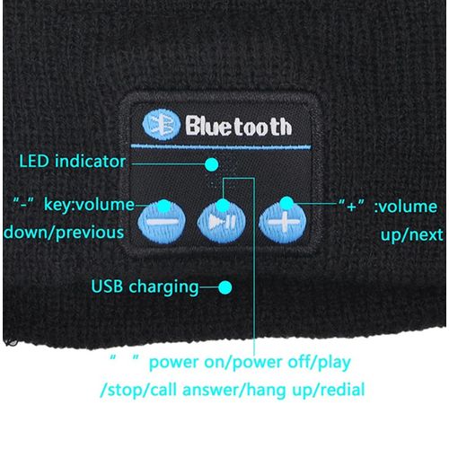 Bonnet Bluetooth – MUSIC HAT