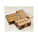 3 Boites Rangement De Sous Vetement