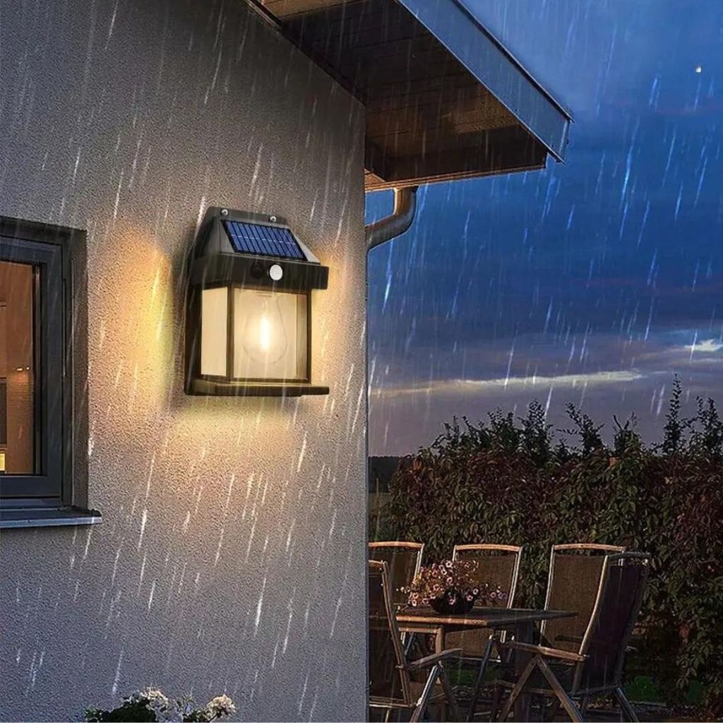 Lampe Murale Solaire LED avec Détecteur de Mouvement
