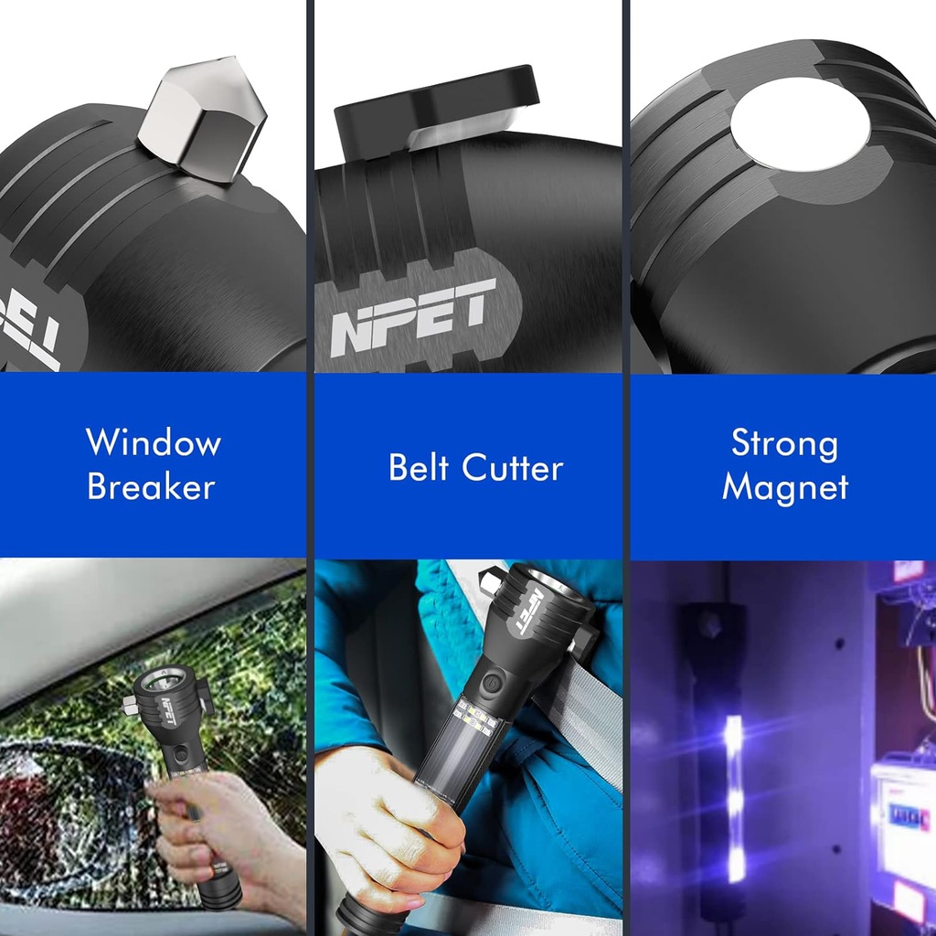 Lampe Torche Power Bank Multifonction