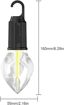 Lampe de camping portable et rechargeable