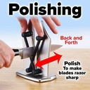 Affûteur de couteaux en acier inoxydable