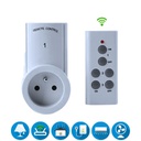 Prise de courant intelligente avec télécommande