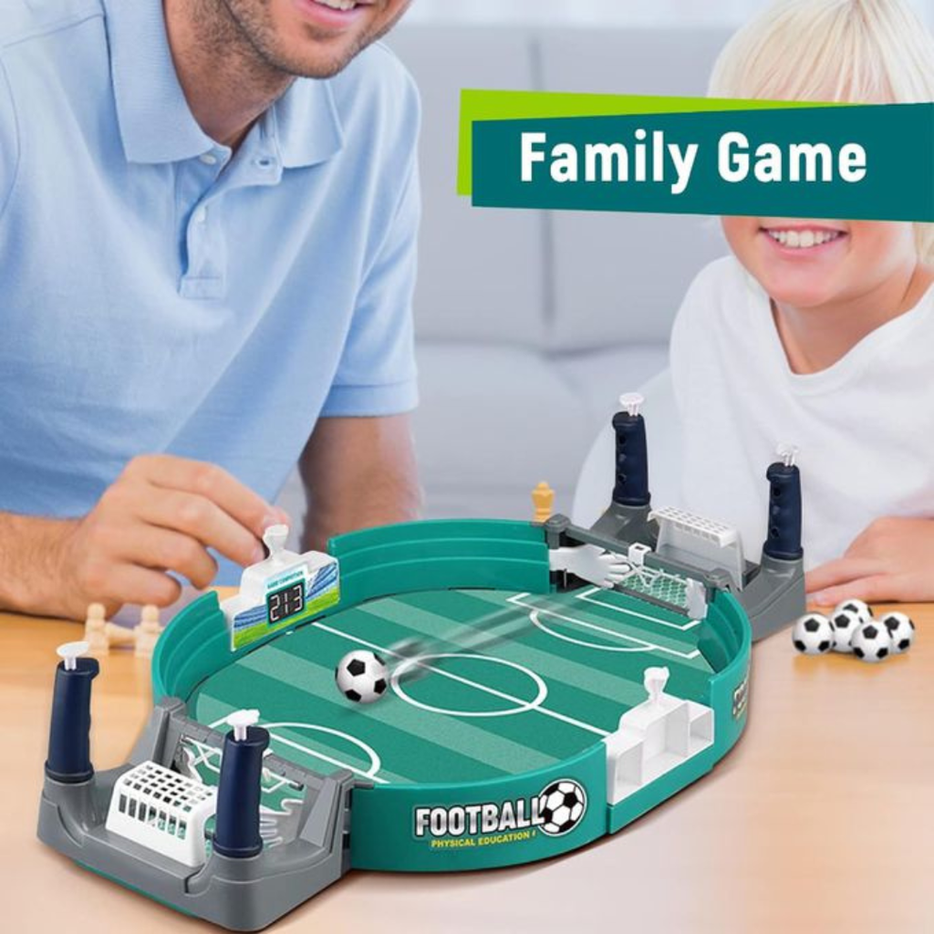 Mini terrain de football familial