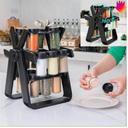 Présentoir À Épices 18 Pots Plastique