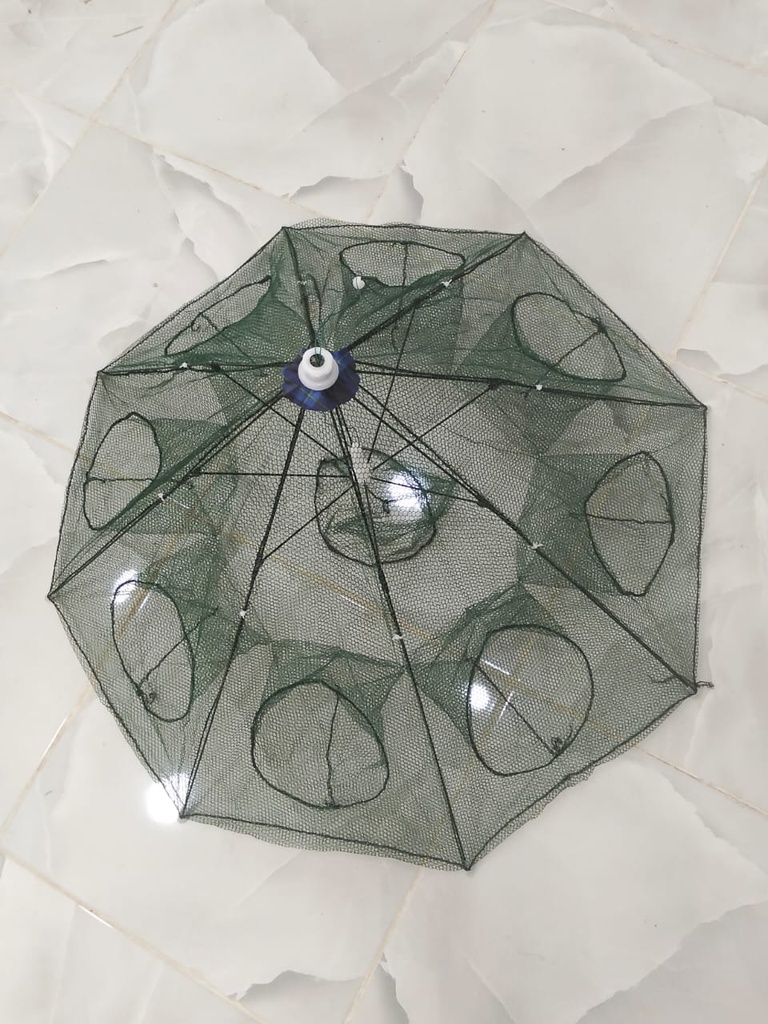 Filet de Pêche Automatique Pliable 8 Trous