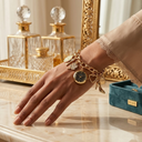 Bracelet Montre Femme Élégance Dorée