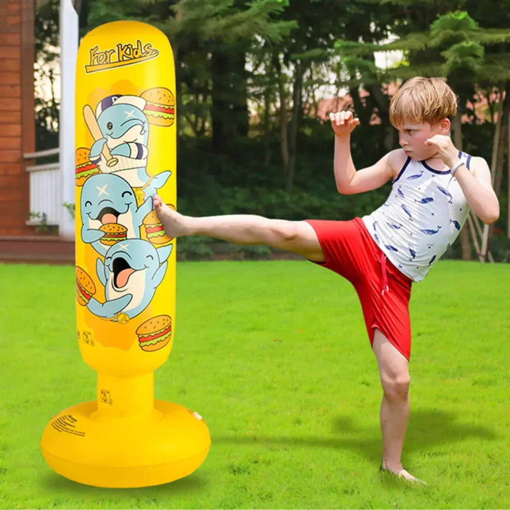 Sac de Frappe Gonflable pour Enfants
