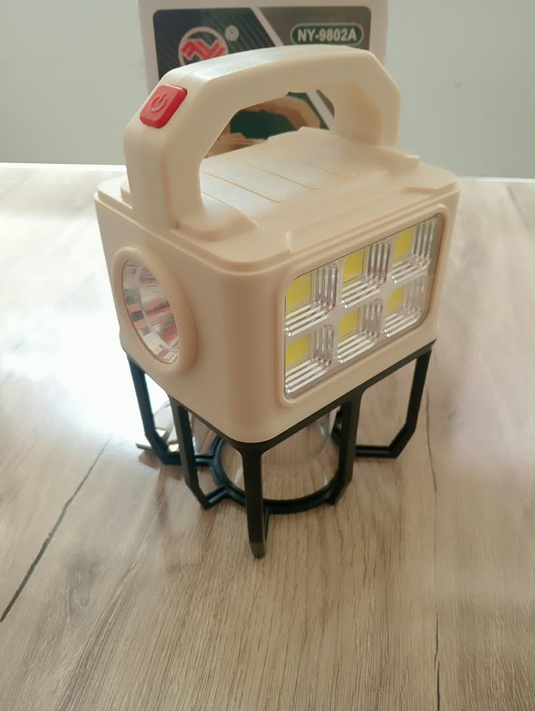 Lampe de camping à énergie solaire à 3 modes