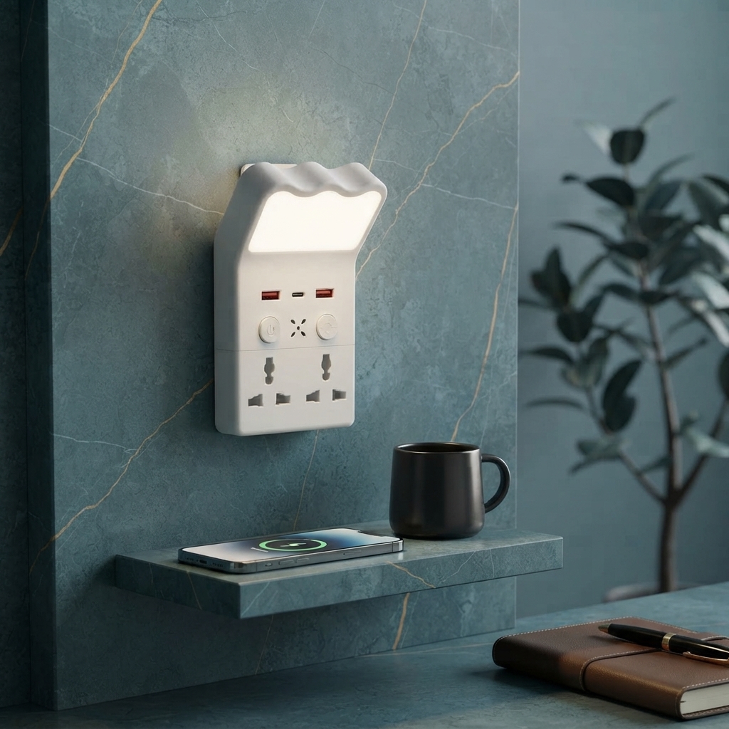 Lampe Murale Multifonction 3-en-1