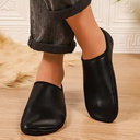 Chausson en Cuir Fourré – Taille Standard