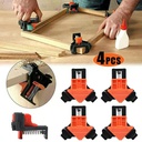 Serre-joint d'Angle 90° – Lot de 4 Pièces