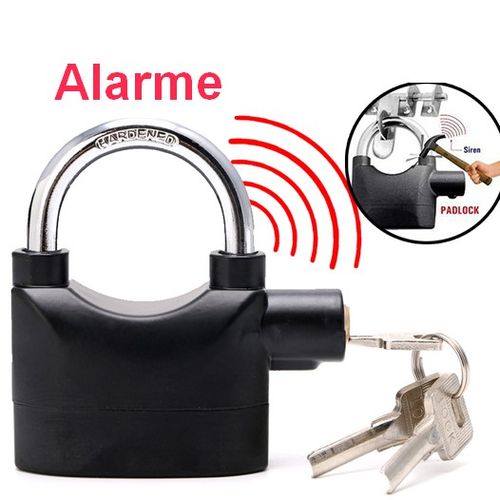 Cadenas Antivol Avec Alarme De Sécurité (copie)