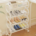 Rangement à chaussures élégant à 4 niveaux
