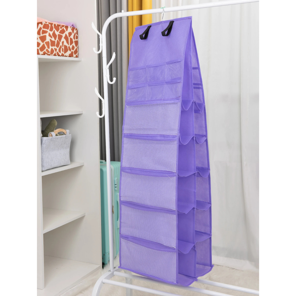 Porte-rangement suspendu avec poches pour chaussures