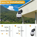 Caméra de surveillance factice à énergie solaire