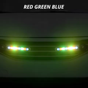 Phares de voiture à LED alimentés par le vent