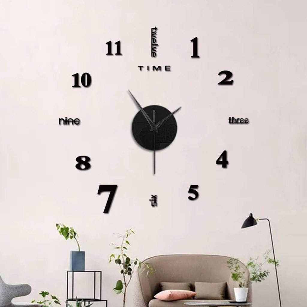 Horloge murale 3D