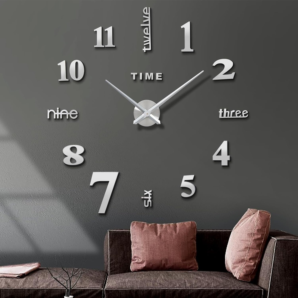 Horloge murale 3D