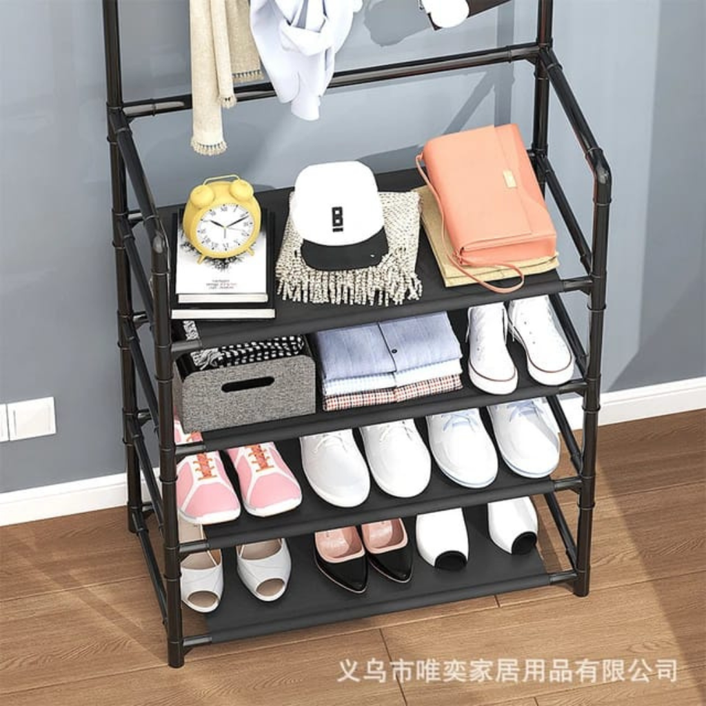 Étagère De Rangement De Chaussures Et Accessoires