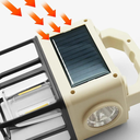 Lampe de camping à énergie solaire à 3 modes