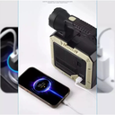 Lampe solaire portable avec boîte à outils