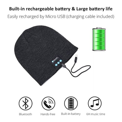Bonnet Bluetooth – MUSIC HAT