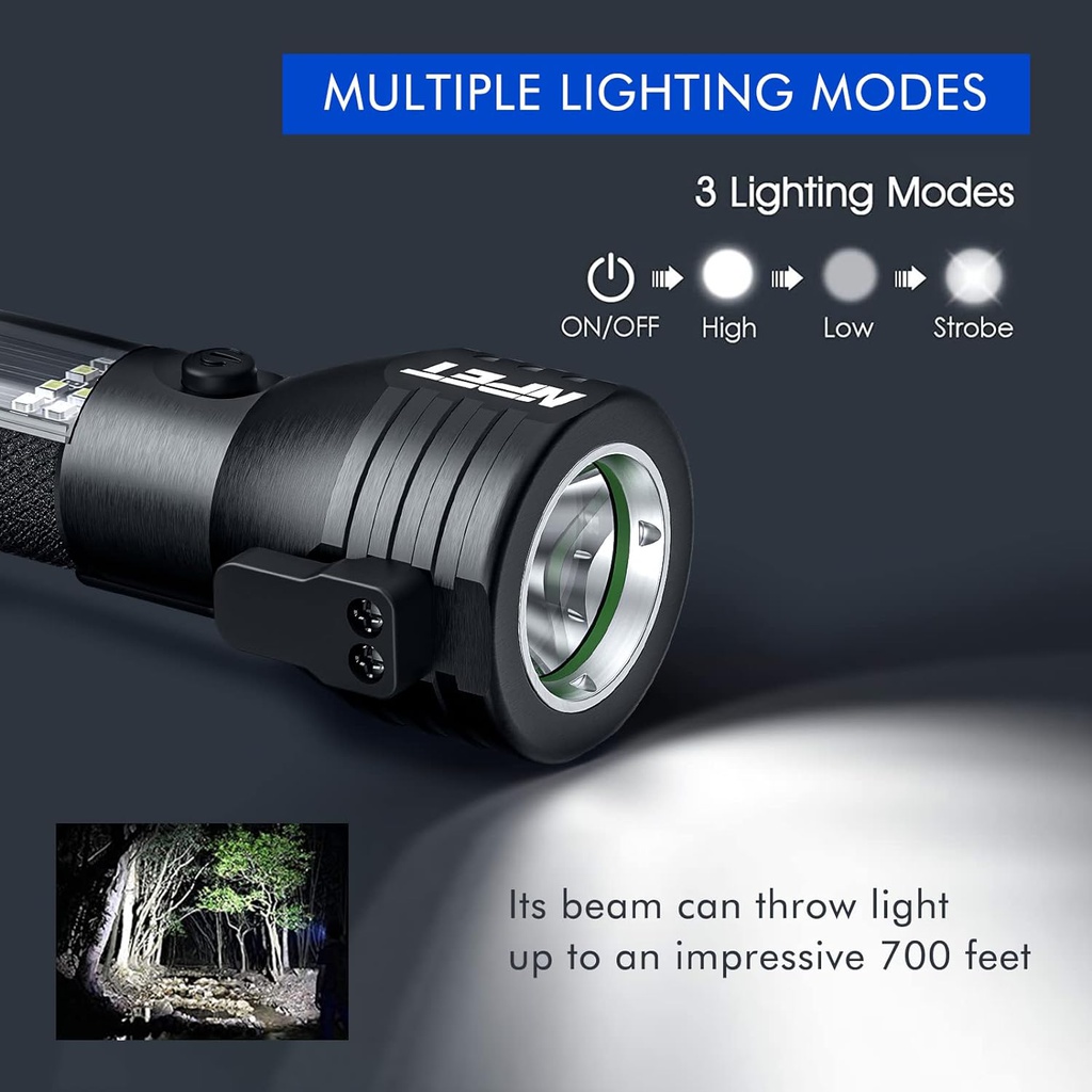 Lampe Torche Power Bank Multifonction