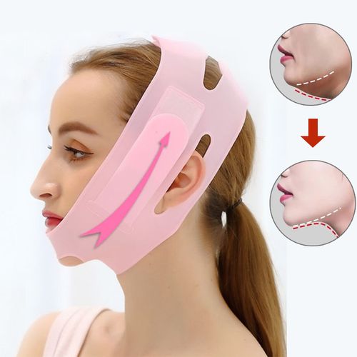 Masque facial en silicone pour lifting en V