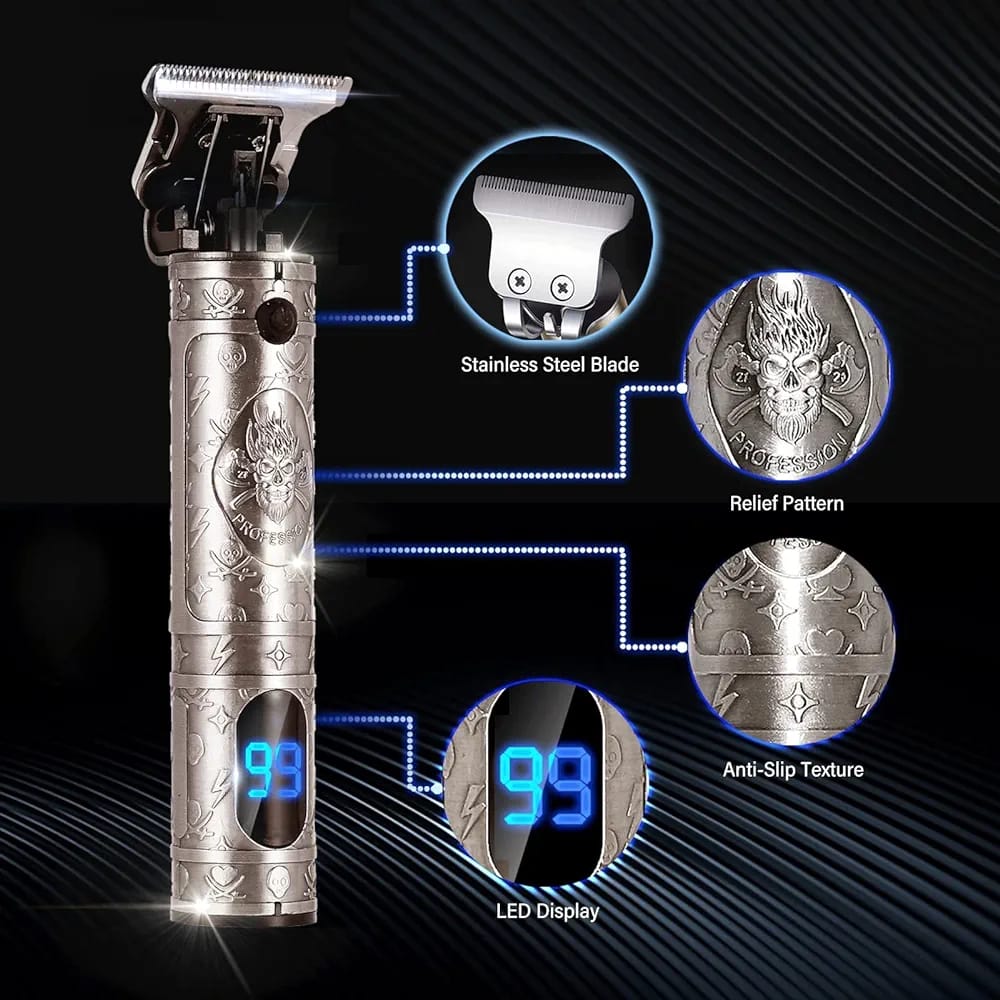 Tondeuse à cheveux professionnelle sans fil