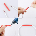Gaine rétractable pour fil électrique