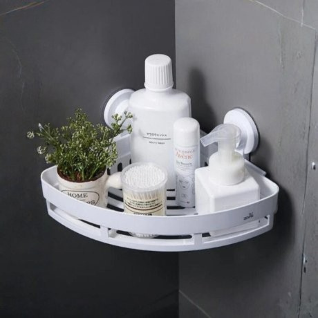 Étagère de Salle de Bain Sans Perçage