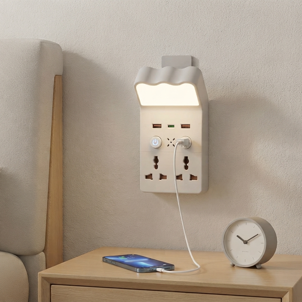 Lampe Murale Multifonction 3-en-1