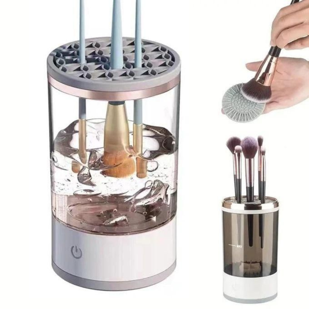 Machine de nettoyage de pinceaux maquillage