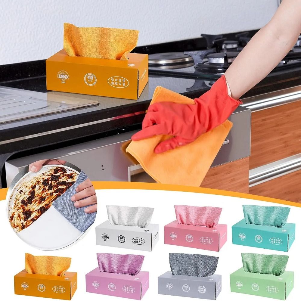 Chiffons de Nettoyage Ultra-Absorbants en Microfibre