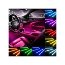 Led Atmosphère 8 Couleurs Lumière Décorative De Voiture Avec Télécommande