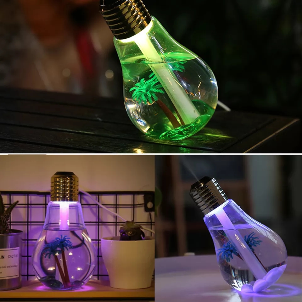 Humidificateur D'Air À Ampoule Usb Led (copie)
