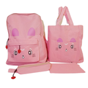 Sac À Dos Scolaire 4pcs